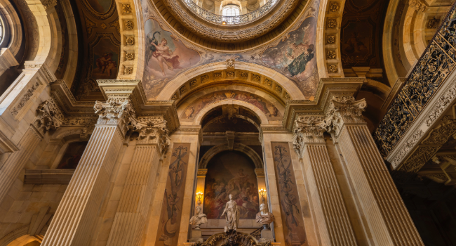 The interior of Castle Howard