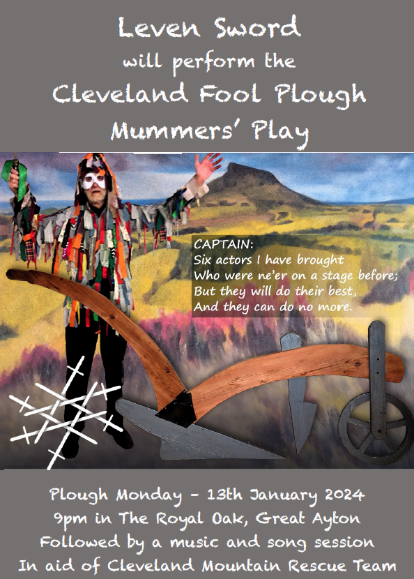 Cleveland Fool Plough Play promo poster