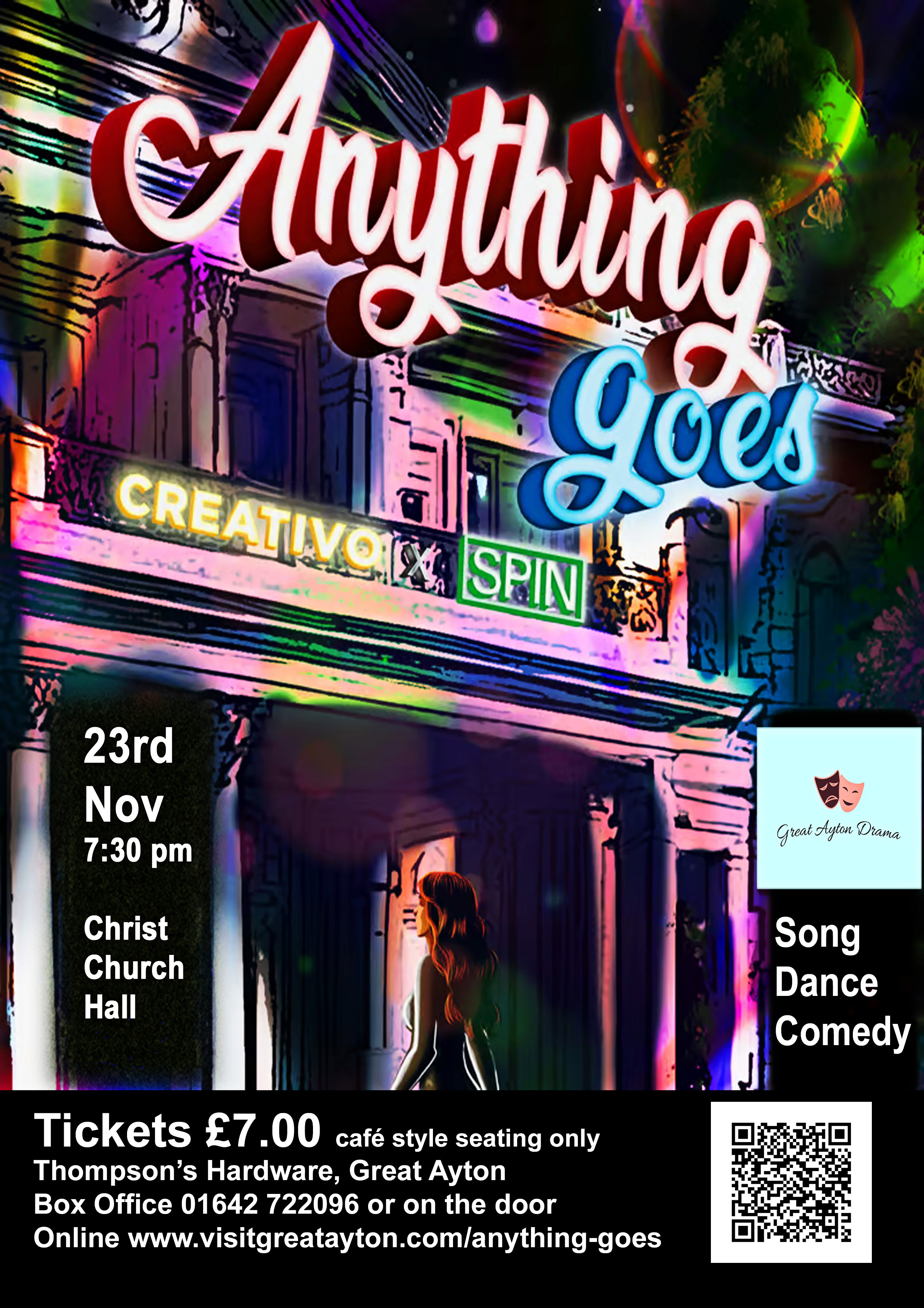 Great Ayton Drama presents Anything Goes